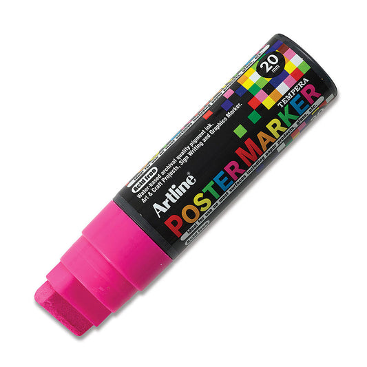 Artline Poster Markörü 20mm Fosforlu Pembe