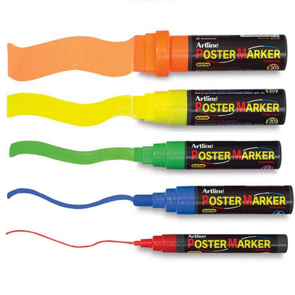 Artline Poster Markörü 4mm Siyah