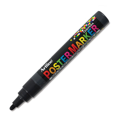 Artline Poster Markörü 4mm Siyah