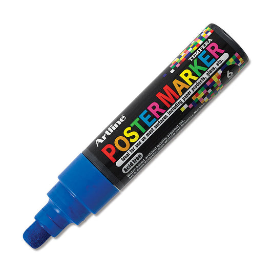 Artline Poster Markörü 6mm Mavi