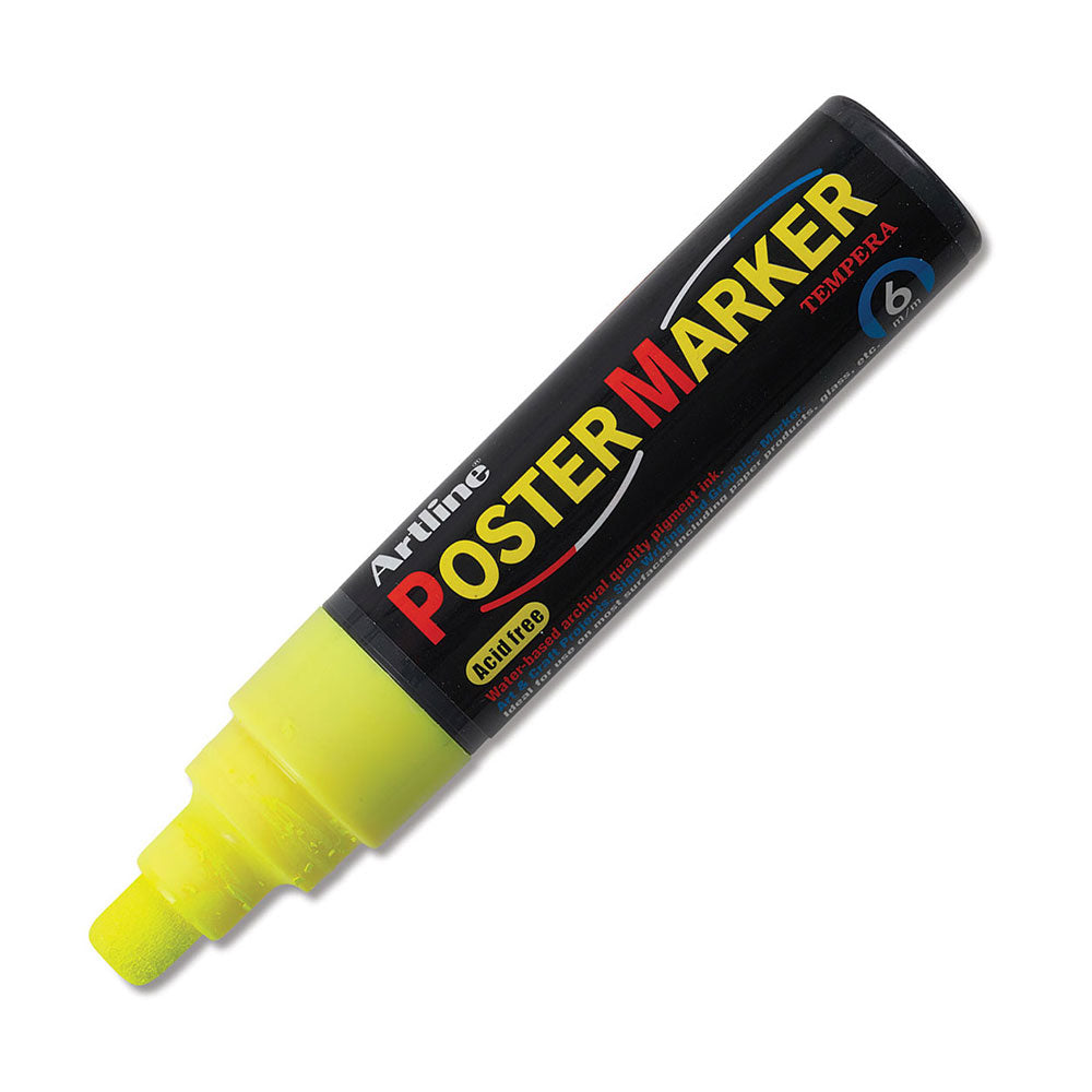 Artline Poster Markörü 6mm Fosforlu Sarı
