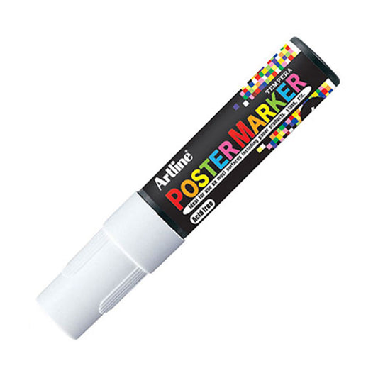 Artline Poster Markörü 6mm Beyaz