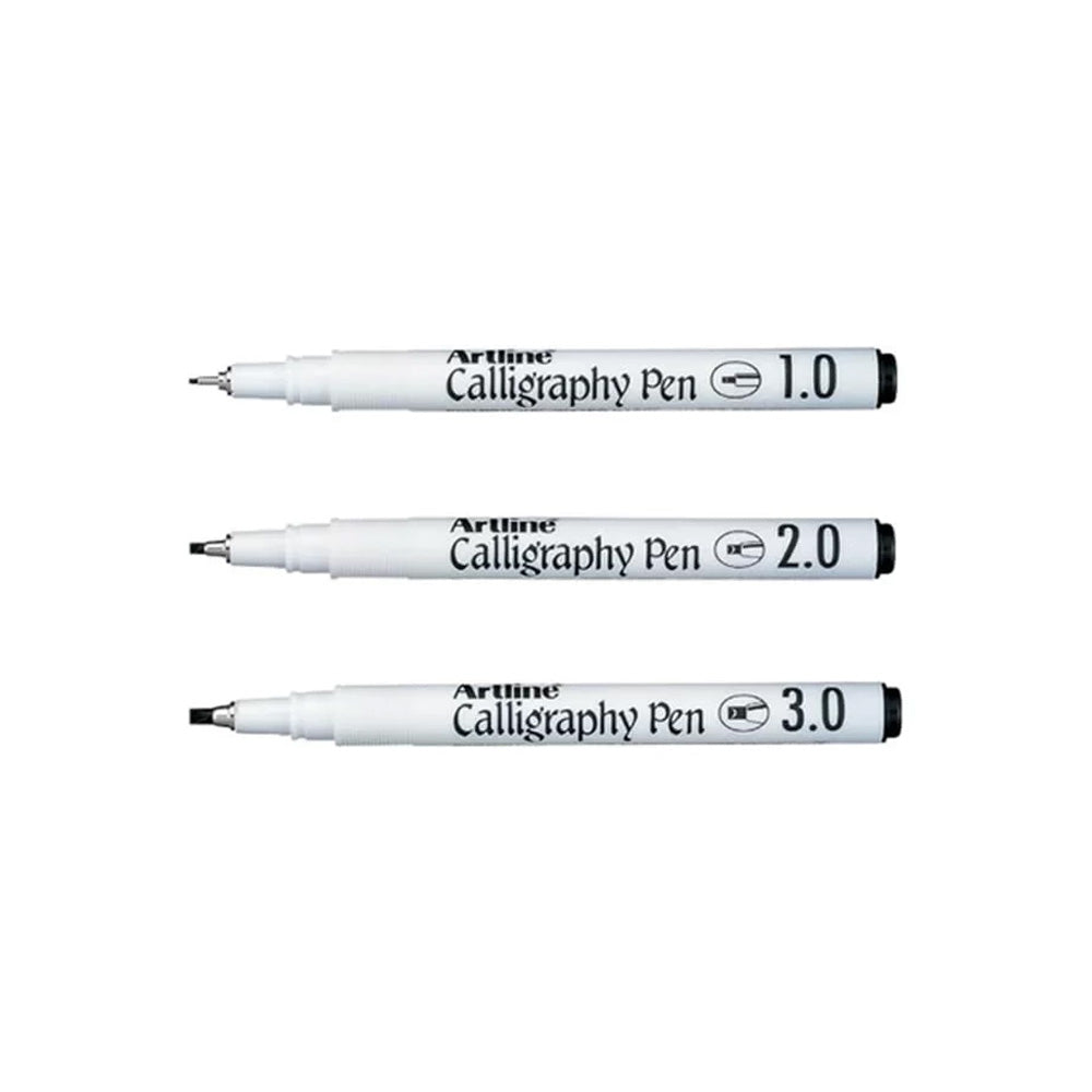 Artline Ergoline Calligraphy Pen 3.0 Arabic Kaligrafi Kalemi 3.0mm Siyah