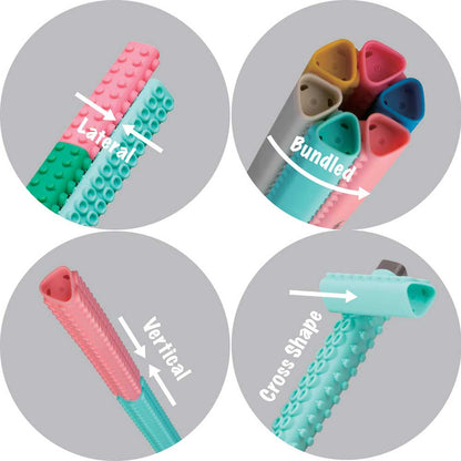 Artline Stix Colouring Marker Keçe Uçlu Boya Kalemi Seti 4 renk