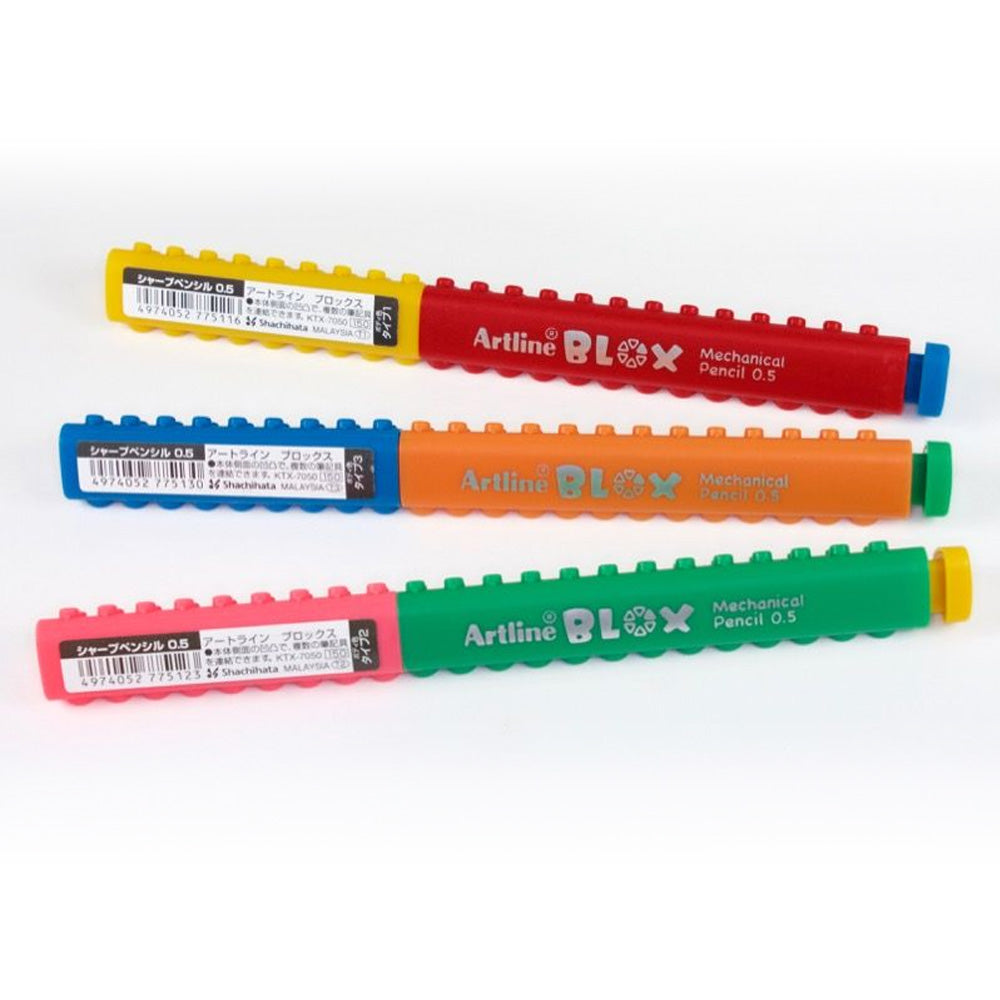 Artline Stix Mekanik Kurşun Kalem 0.5mm Tip 1:Kırmızı-Sarı