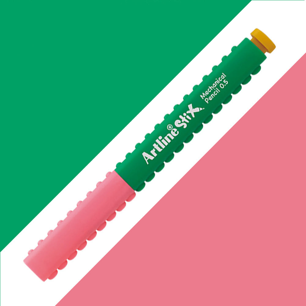 Artline Stix Mekanik Kurşun Kalem 0.5mm Tip 2:Yeşil-Pembe
