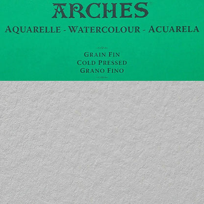 Arches Watercolour Natural White 185gr Cold Pressed 113x914cm Rulo