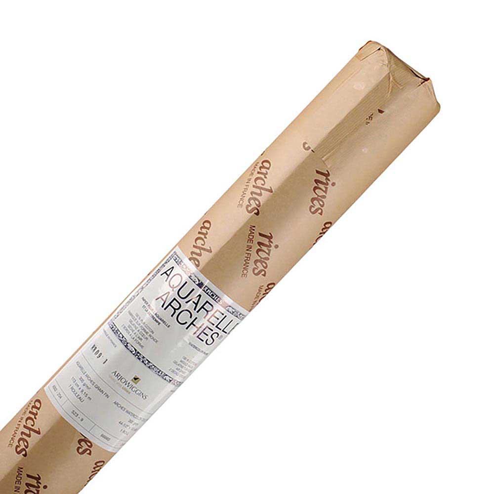 Arches Watercolour Natural White 356gr Cold Pressed Rulo (130x914cm) (Orta Doku)