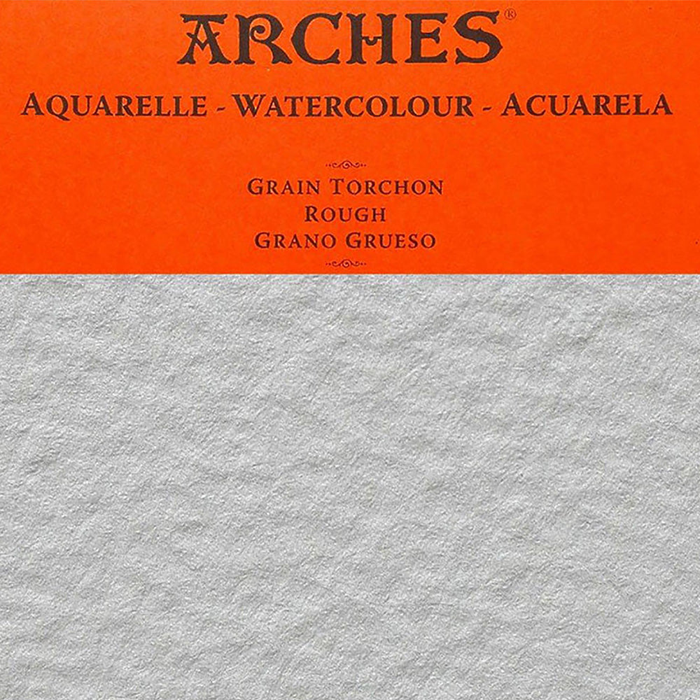 Arches Watercolour Natural White 300gr Rough Rulo (113x914cm) (Kalın Doku)