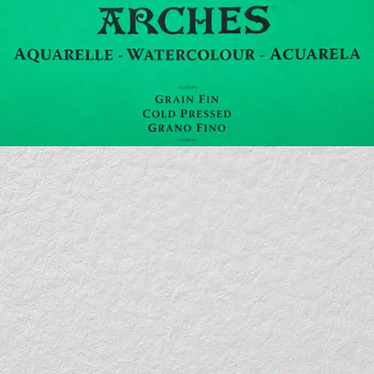 Arches Watercolour Natural White 850gr Cold Pressed 56x76cm