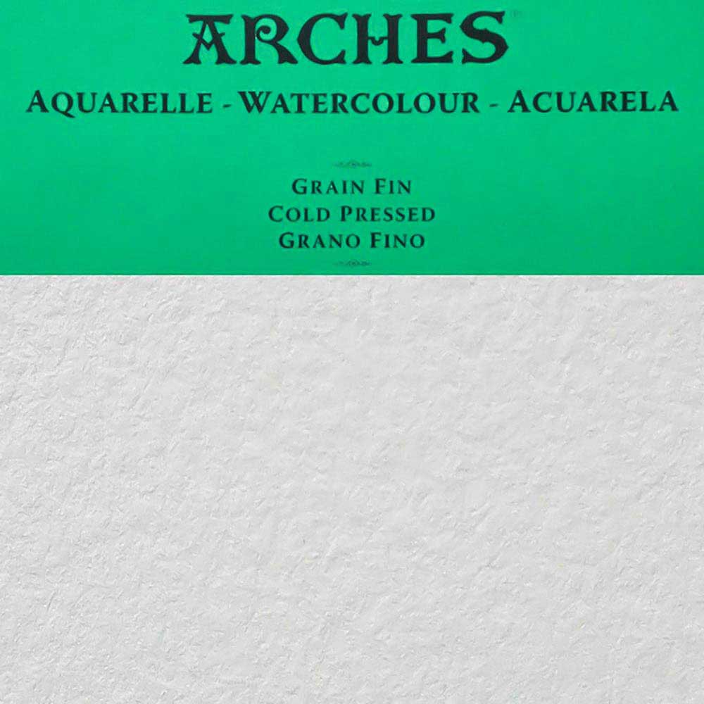 Arches Watercolour Bright White 300gr Cold Pressed 56x76cm