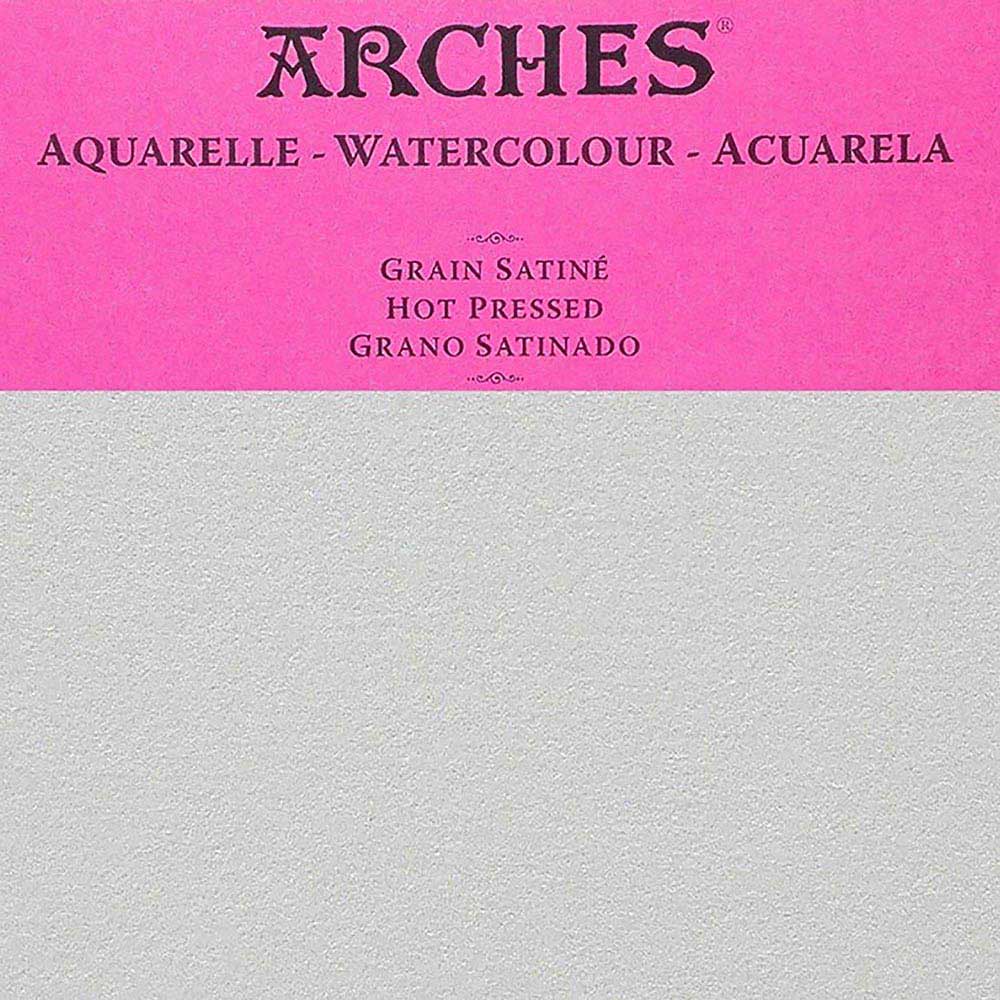 Arches Watercolour Bright White 300gr Hot Pressed 56x76cm