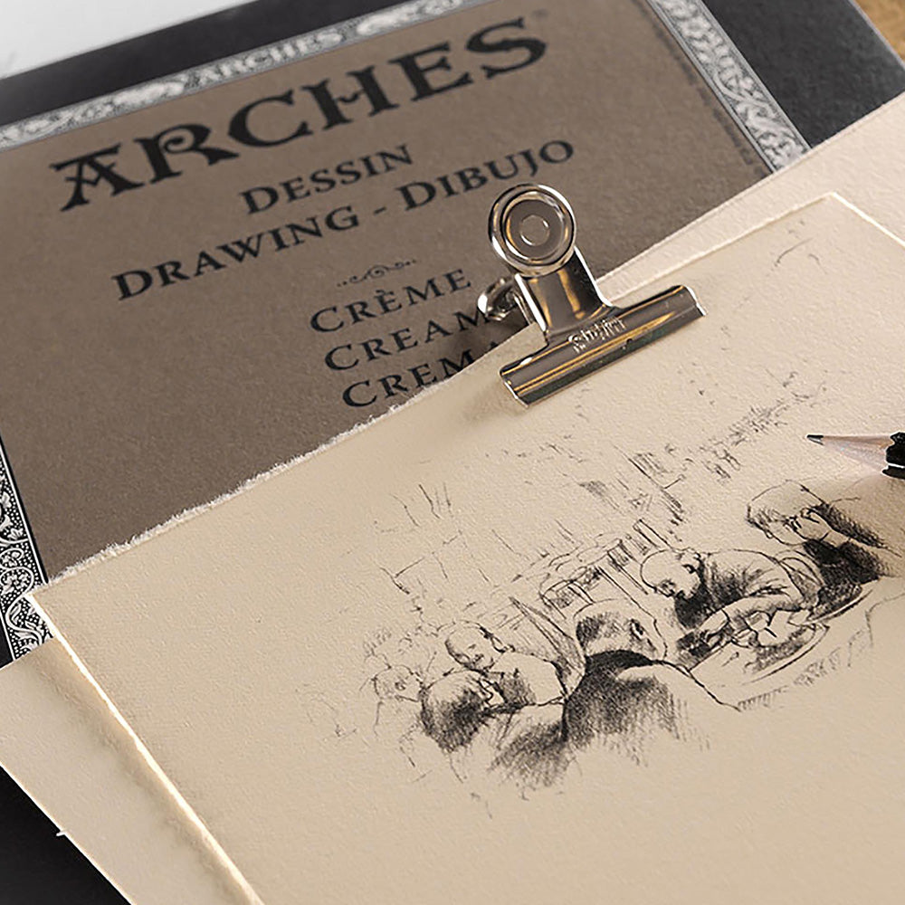 Arches Drawing Pad 200gr Cream Çizim Defteri 16 Sayfa 26x36cm