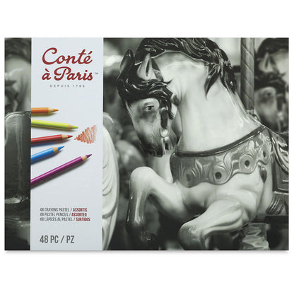 Conte a Paris Pastel Kalem Seti Karton Kutu (48 renk)