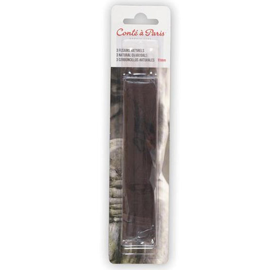 Conte a Paris Doğal Kömür Yuvarlak 11mm Blisterli (3 adet)