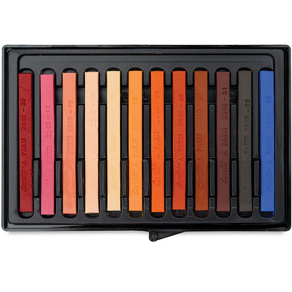 Conte a Paris Carre Stick Pastel Portre Seti Plastik Kutu (12 Renk)