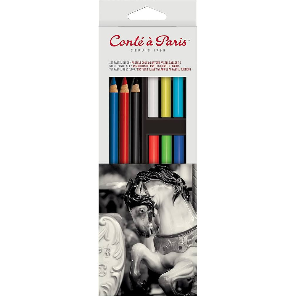 Conte a Paris Studio Yumuşak Pastel Seti Karton Kutu