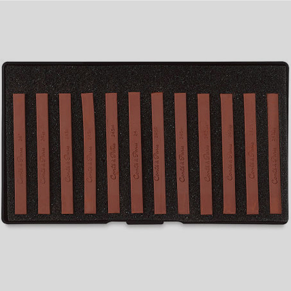 Conte a Paris Carre Stick Pastel Eskiz Seti Plastik Kutu(12ad) Bistre