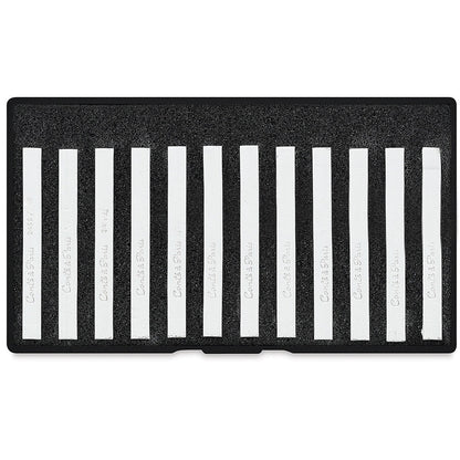 Conte a Paris Carre Stick Pastel Eskiz Seti Plastik Kutu(12ad) White B