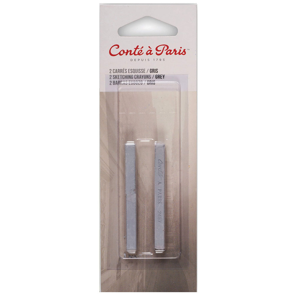 Conte a Paris Carre Stick Pastel Eskiz Blisterli(2ad) Gray