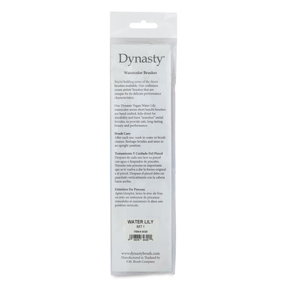 Dynasty Water Lily 7700 Sentetik Fırça Seti 1 (4lü)