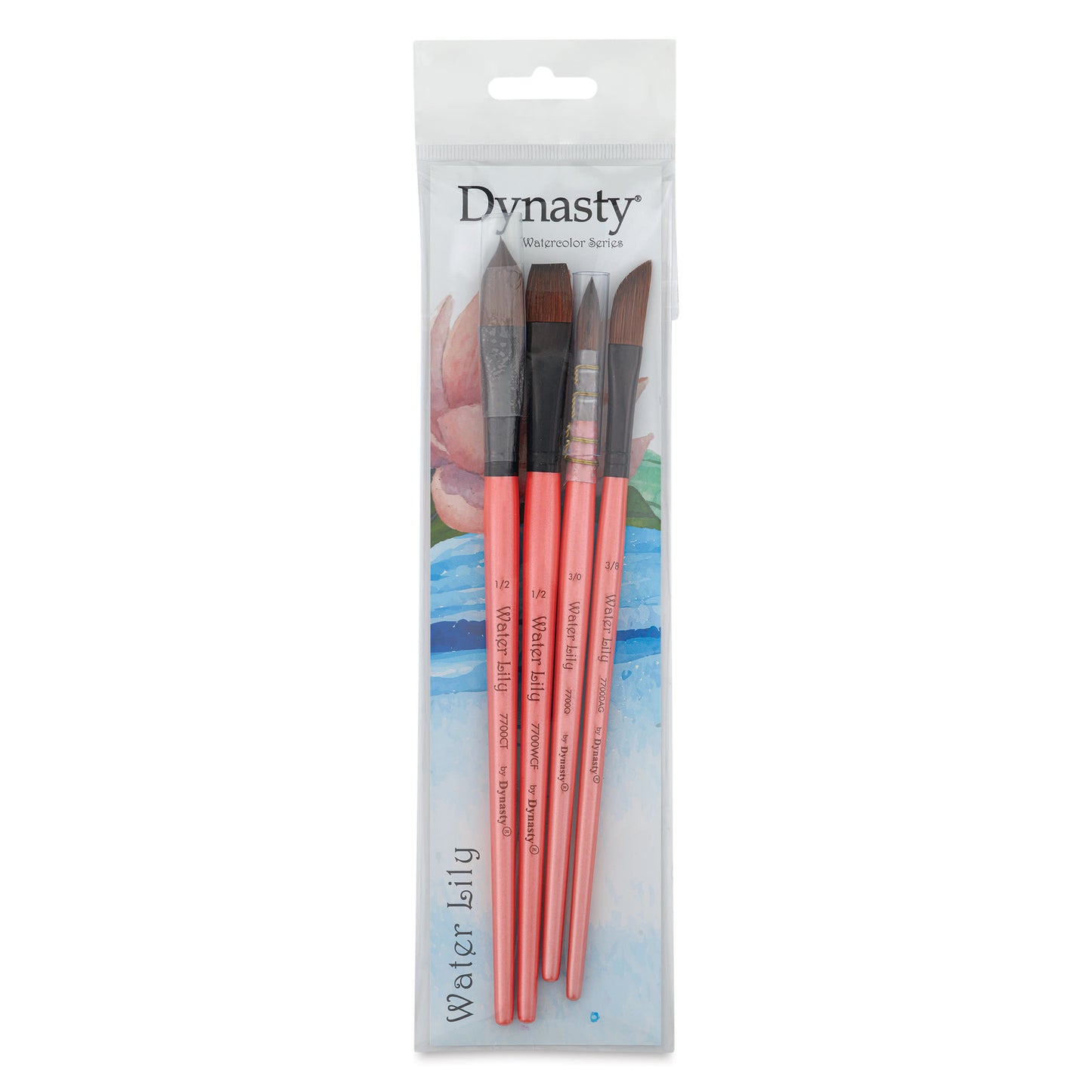Dynasty Water Lily 7700 Sentetik Fırça Seti 10 (4lü)