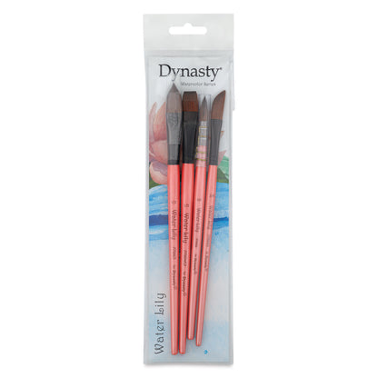 Dynasty Water Lily 7700 Sentetik Fırça Seti 10 (4lü)
