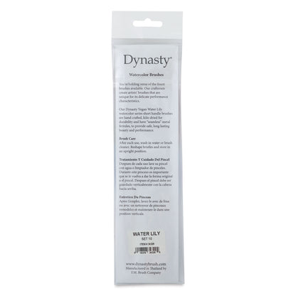 Dynasty Water Lily 7700 Sentetik Fırça Seti 10 (4lü)