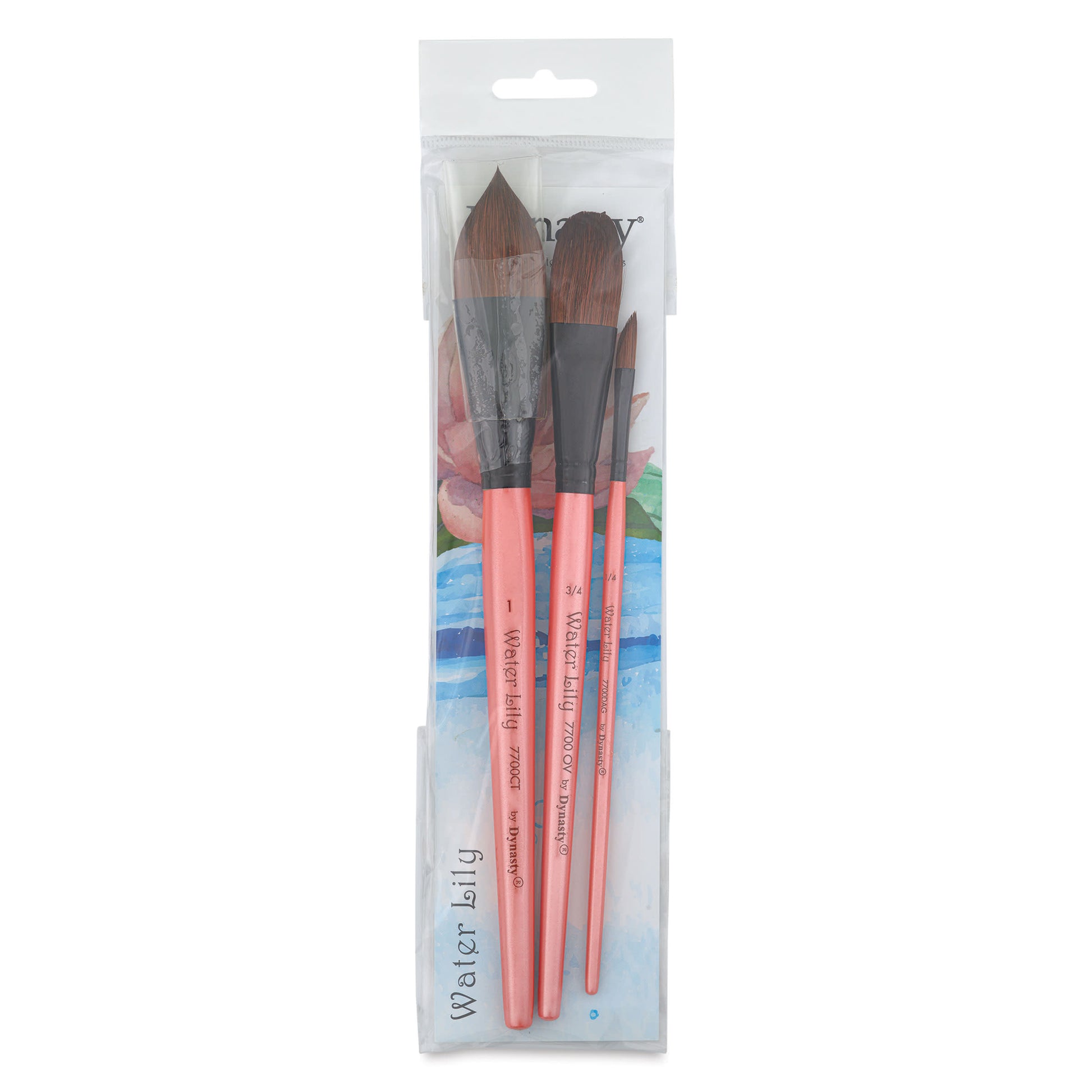 Dynasty Water Lily 7700 Sentetik Fırça Seti 11 (3lü)