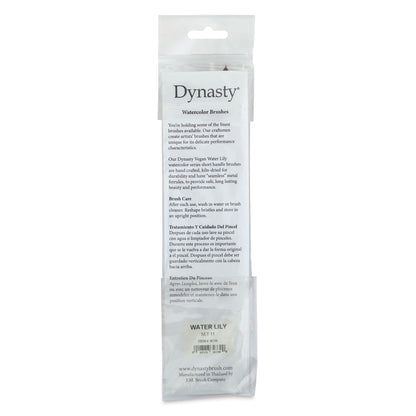 Dynasty Water Lily 7700 Sentetik Fırça Seti 11 (3lü)