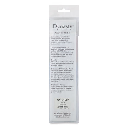 Dynasty Water Lily 7700 Sentetik Fırça Seti 2 (4lü)