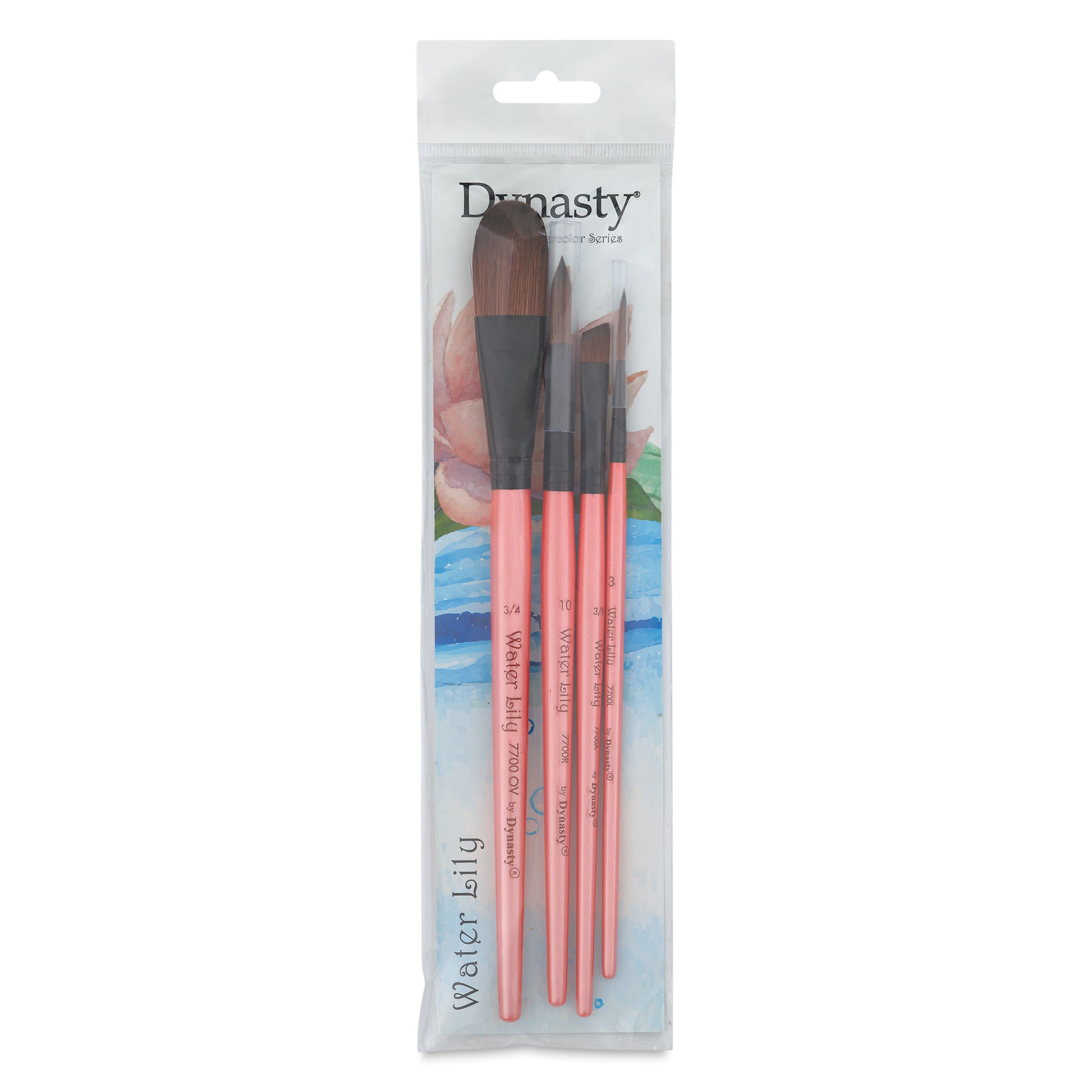 Dynasty Water Lily 7700 Sentetik Fırça Seti 3 (4lü)