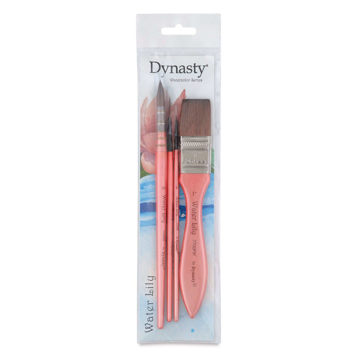Dynasty Water Lily 7700 Sentetik Fırça Seti 4 (4lü)