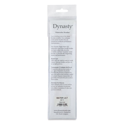 Dynasty Water Lily 7700 Sentetik Fırça Seti 5 (4lü)