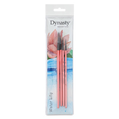Dynasty Water Lily 7700 Sentetik Fırça Seti 6 (4lü)
