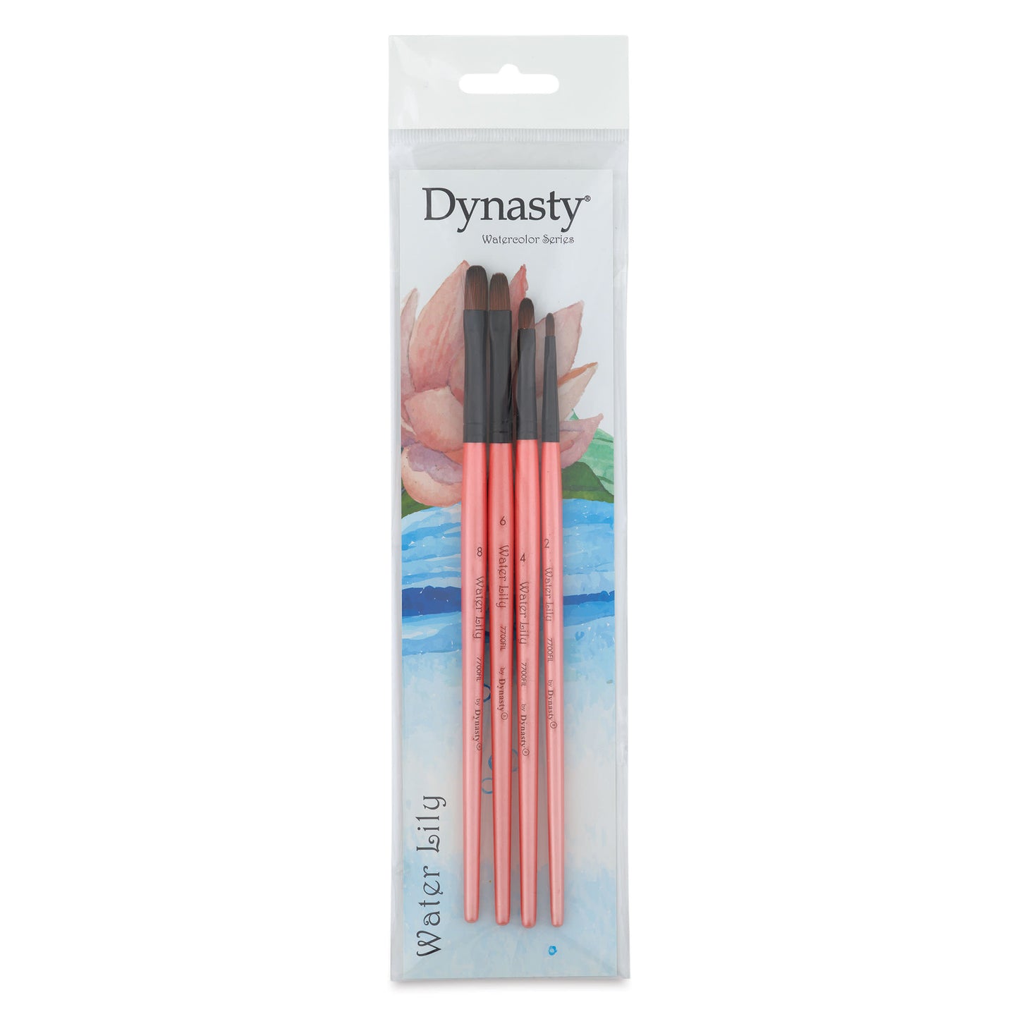 Dynasty Water Lily 7700 Sentetik Fırça Seti 8 (4lü)