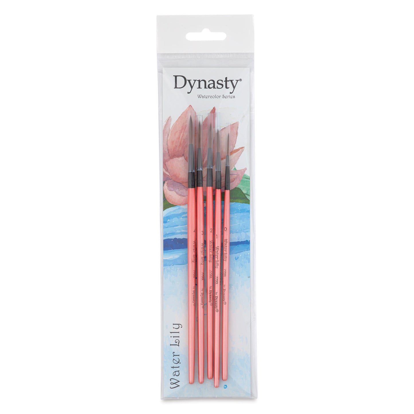 Dynasty Water Lily 7700 Sentetik Fırça Seti 9 (5li)