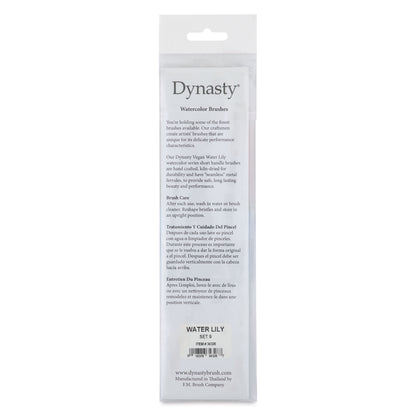 Dynasty Water Lily 7700 Sentetik Fırça Seti 9 (5li)