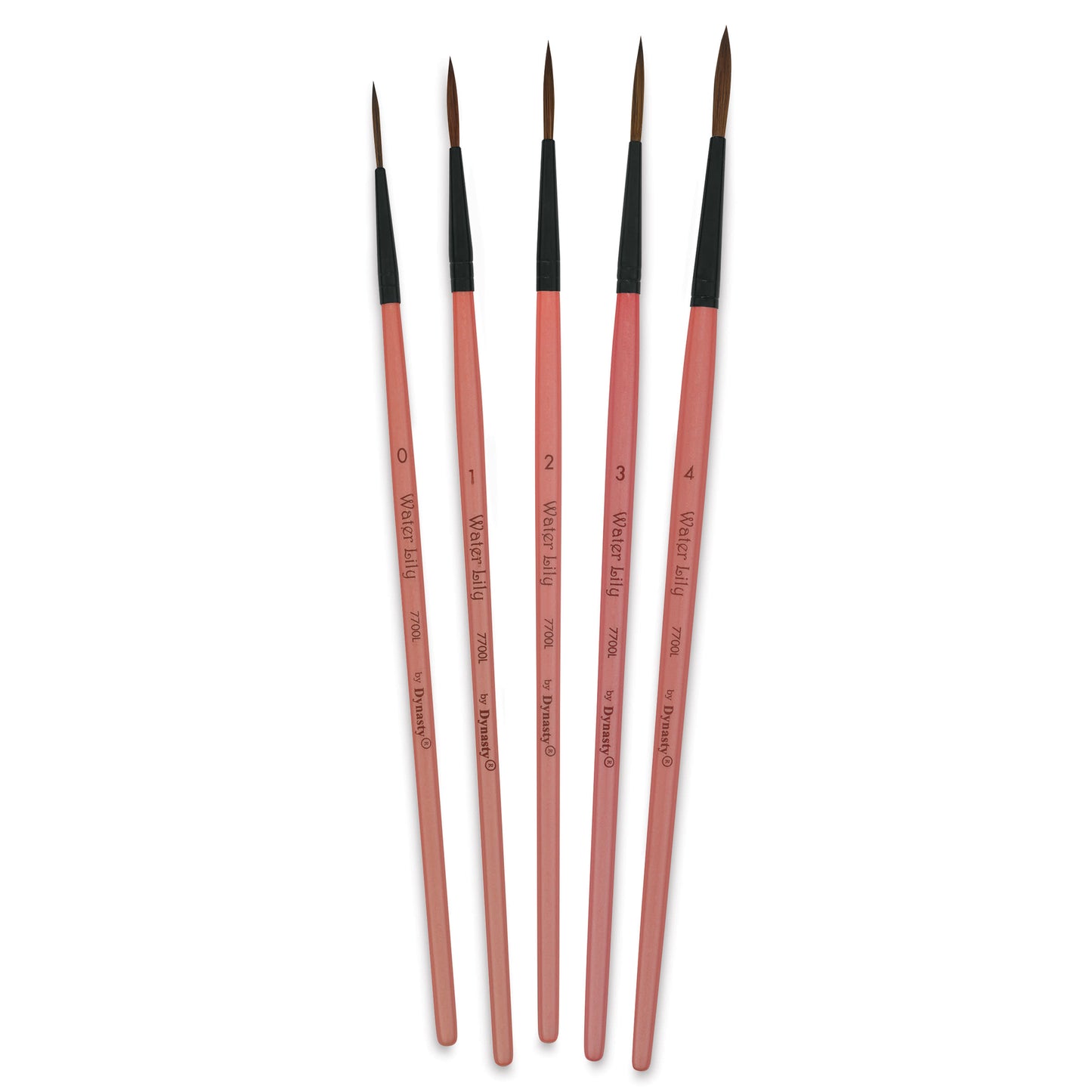 Dynasty Water Lily 7700 Sentetik Fırça Seti 9 (5li)