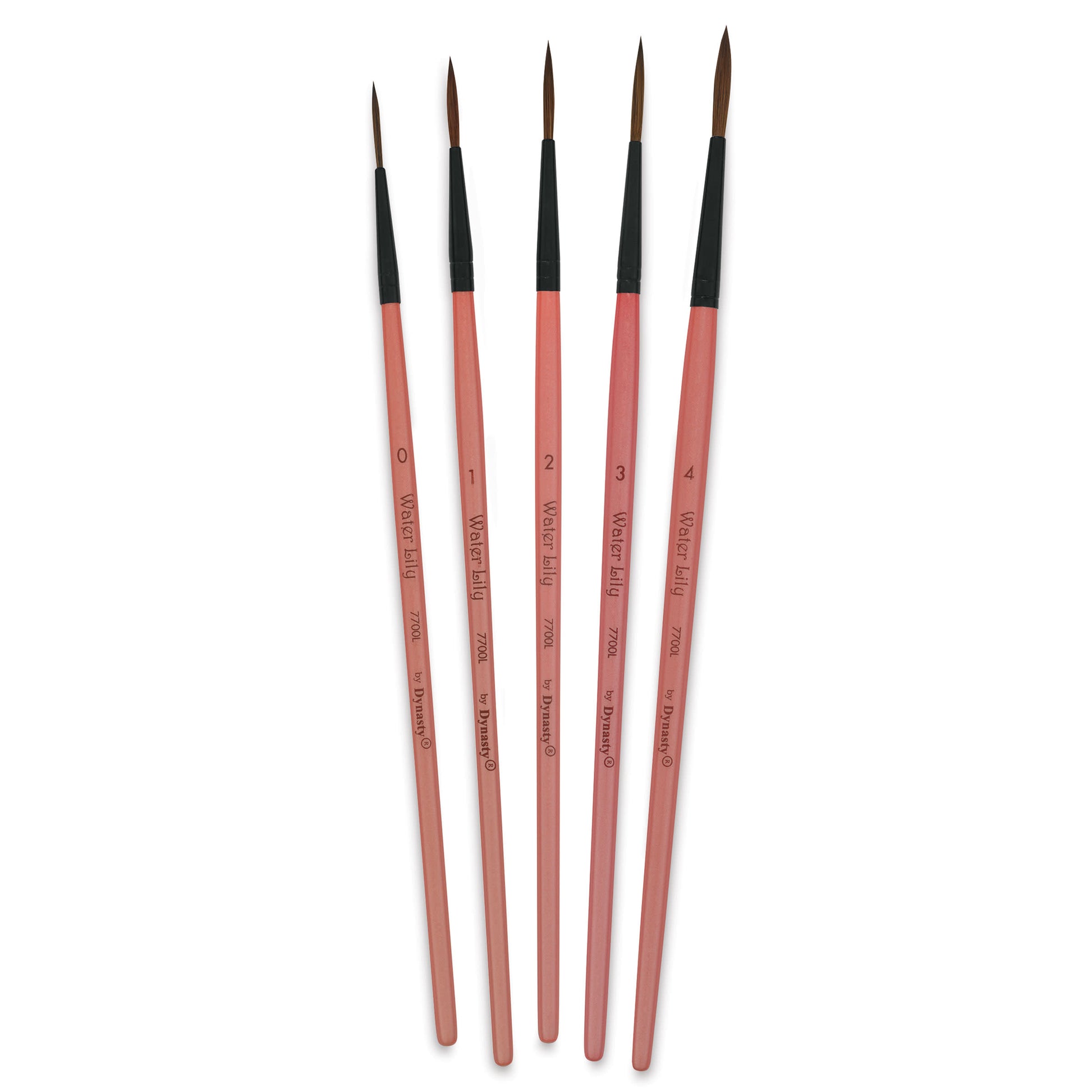 Dynasty Water Lily 7700 Sentetik Fırça Seti 9 (5li)