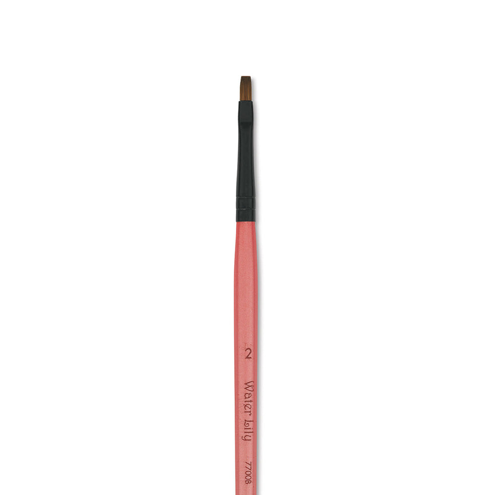 Dynasty Water Lily 7700B Sentetik Kısa Yassı Fırça No.2
