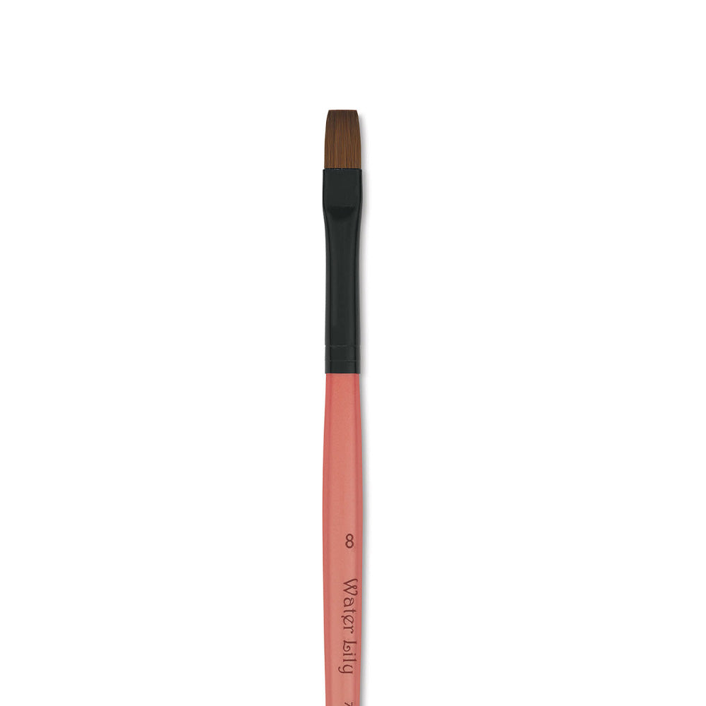 Dynasty Water Lily 7700B Sentetik Kısa Yassı Fırça No.8