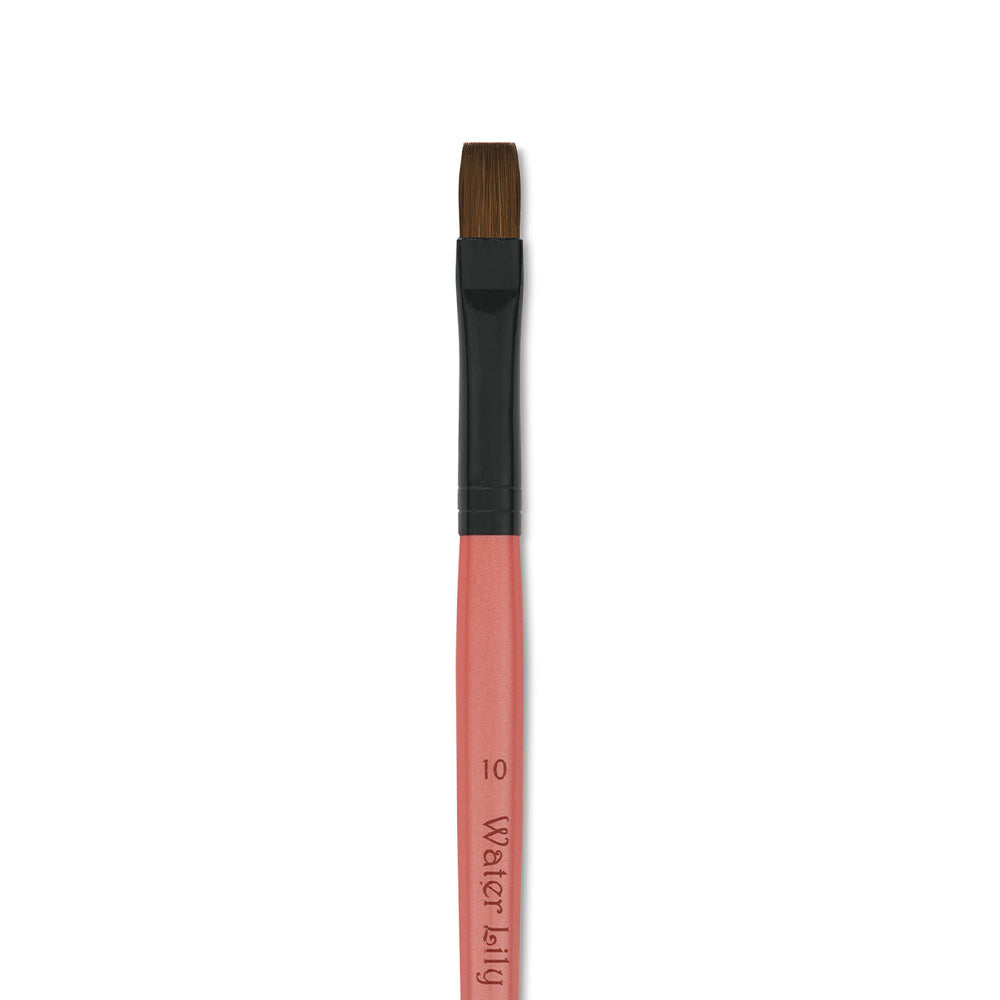 Dynasty Water Lily 7700B Sentetik Kısa Yassı Fırça No.10