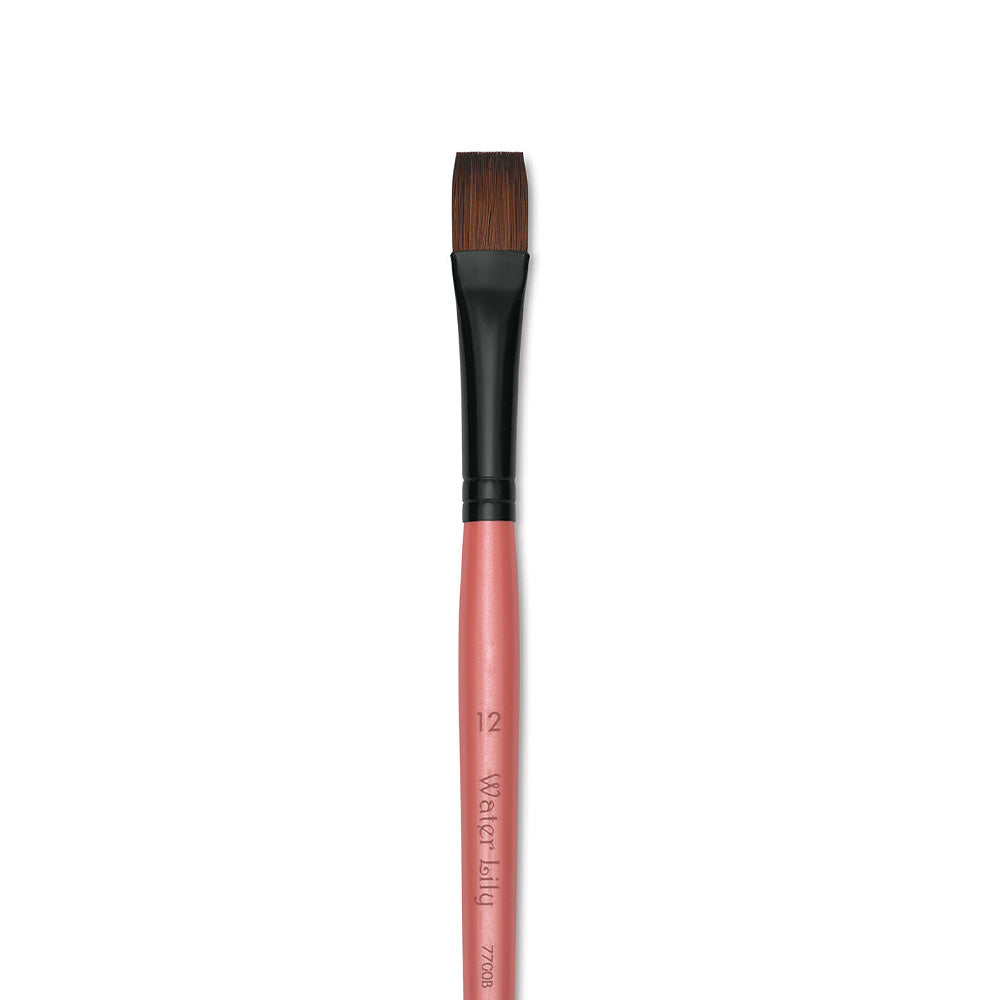 Dynasty Water Lily 7700B Sentetik Kısa Yassı Fırça No.12