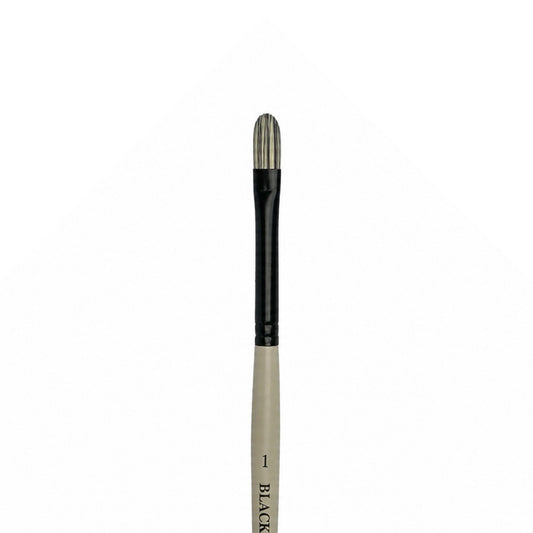 Dynasty Black Steel 8800FL Beyaz&Siyah Sentetik Kedi Dili Fırça No.1