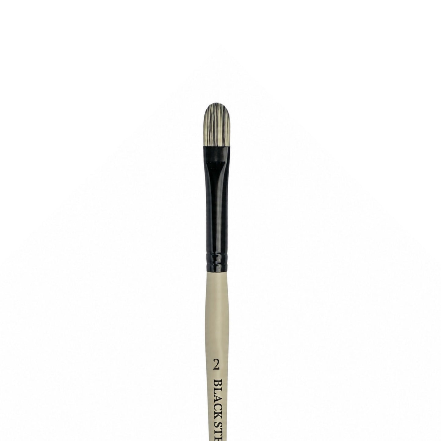 Dynasty Black Steel 8800FL Beyaz&Siyah Sentetik Kedi Dili Fırça No.2