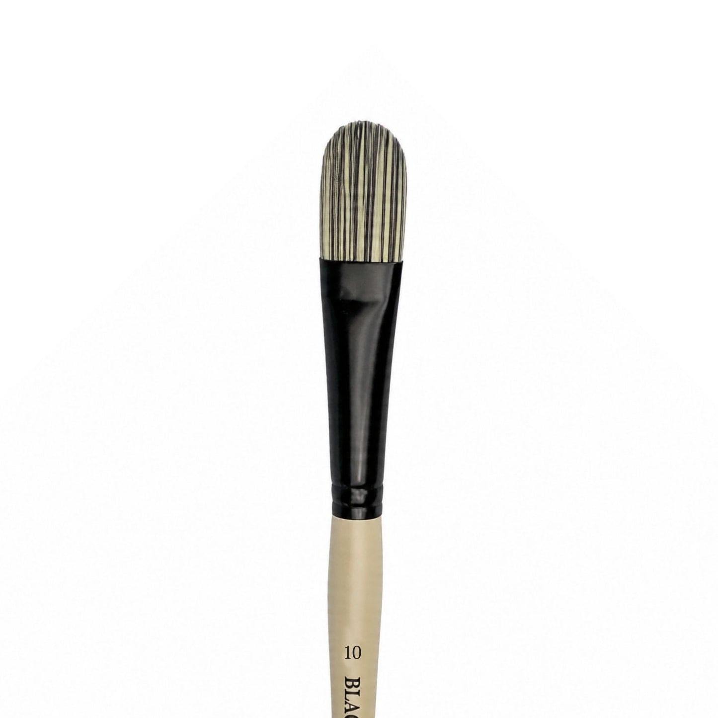 Dynasty Black Steel 8800FL Beyaz&Siyah Sentetik Kedi Dili Fırça No.10
