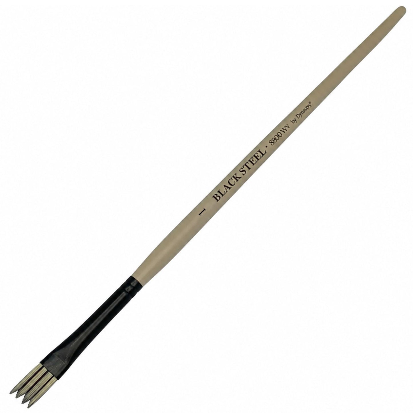 Dynasty Black Steel 8800W Beyaz&Siyah Sentetik Dalga Fırçası No.1