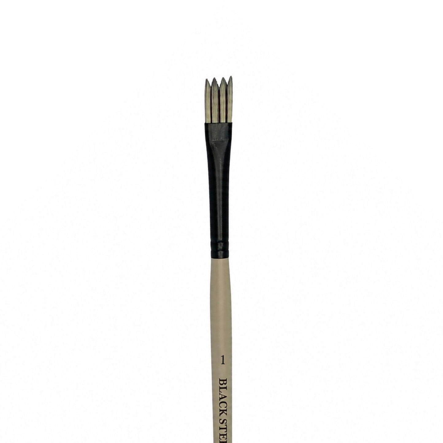 Dynasty Black Steel 8800W Beyaz&Siyah Sentetik Dalga Fırçası No.1
