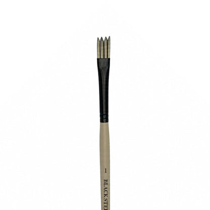 Dynasty Black Steel 8800W Beyaz&Siyah Sentetik Dalga Fırçası No.1